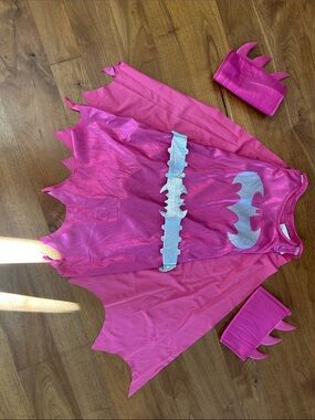 Girls' Pink Batgirl Superhero Costume